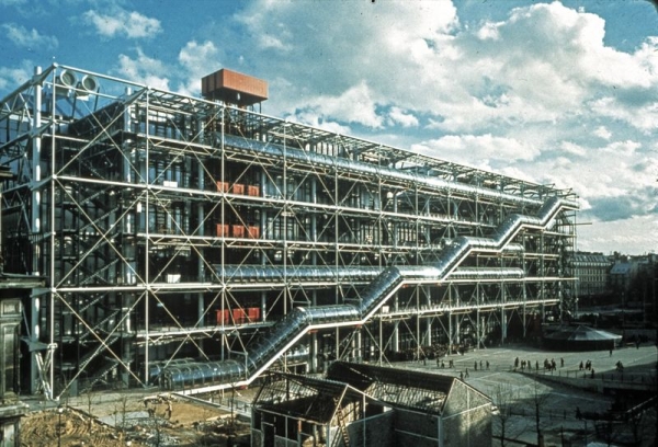 Etude historique et patrimoniale du Centre Georges Pompidou Paris 