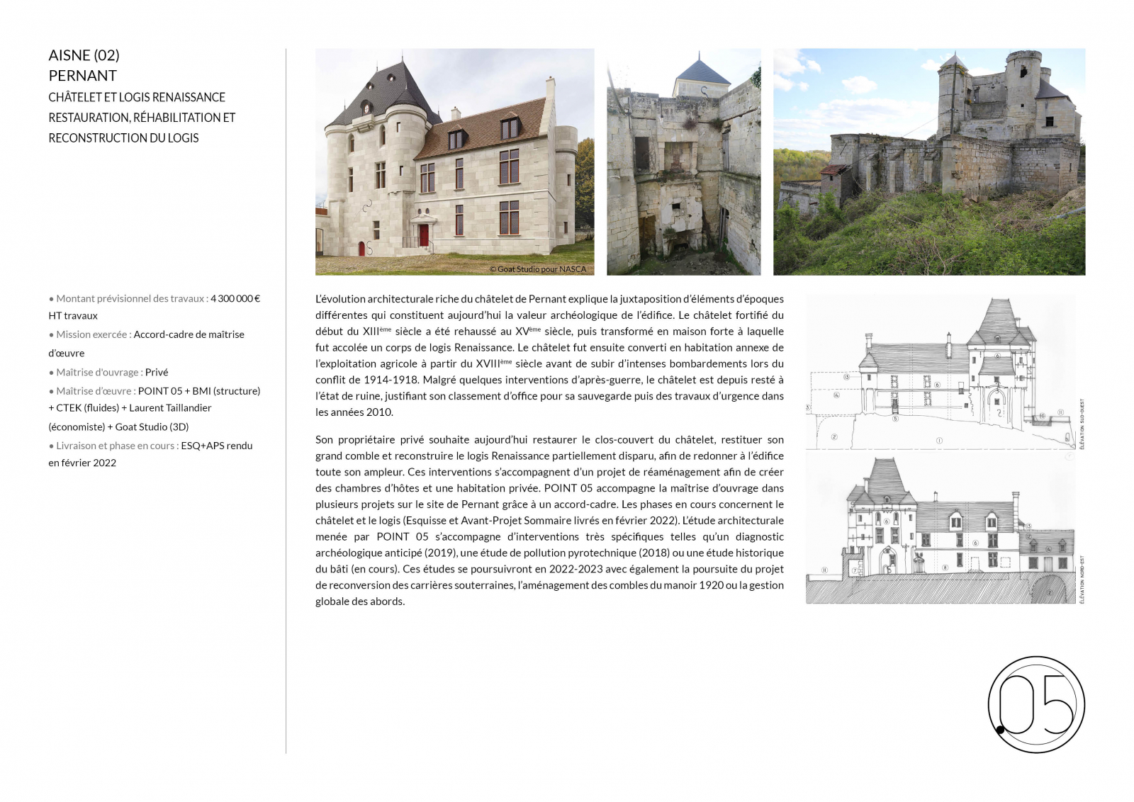 Château de Pernant (Aisne)