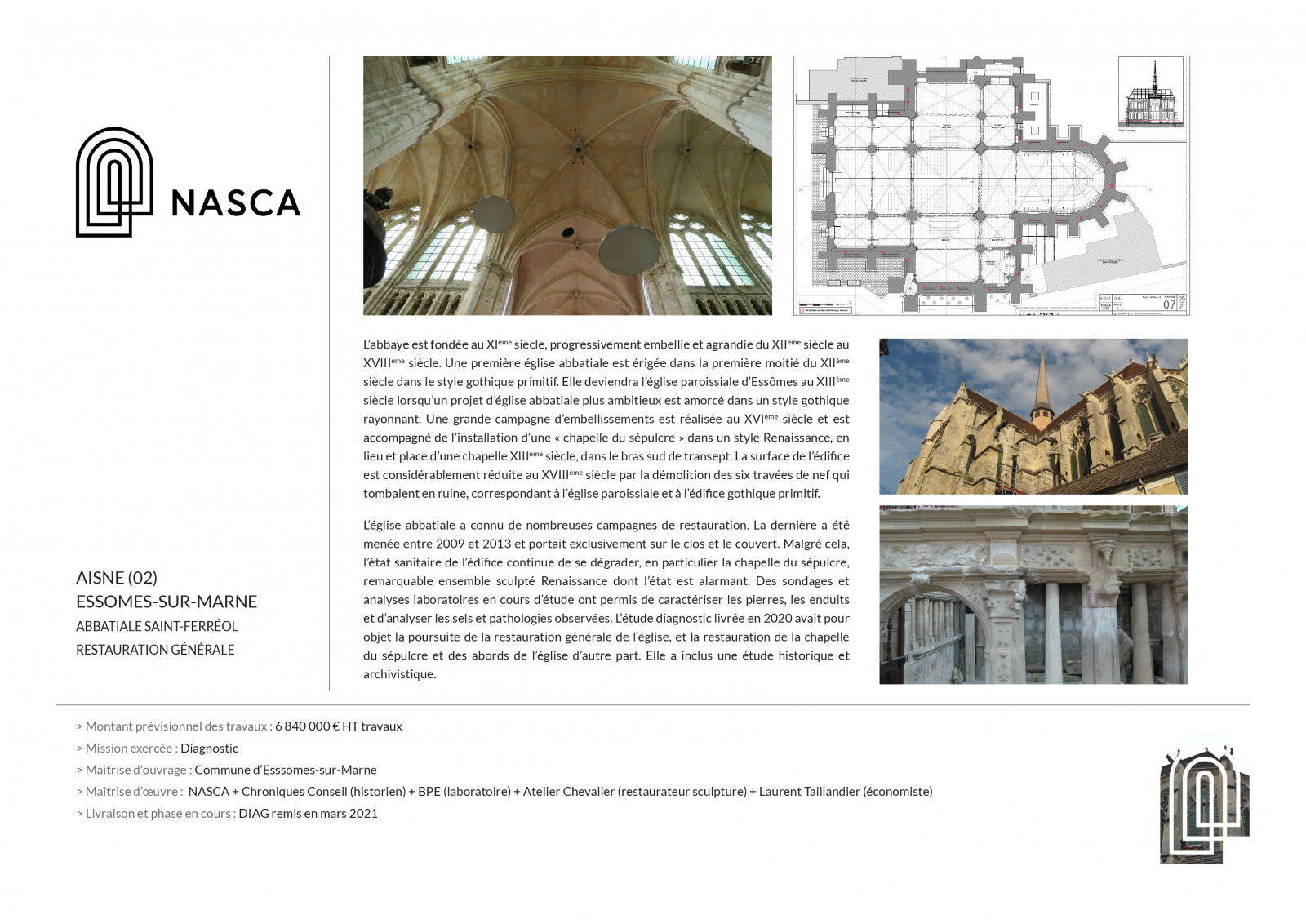 Abbatiale d'Essomes-sur-Marne (Aisne)