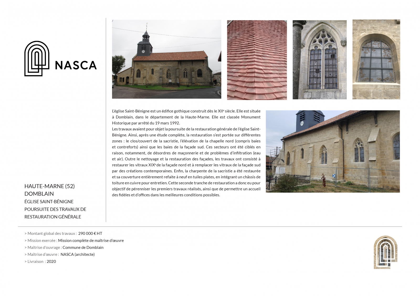 Eglise de Domblain (Haute-Marne)