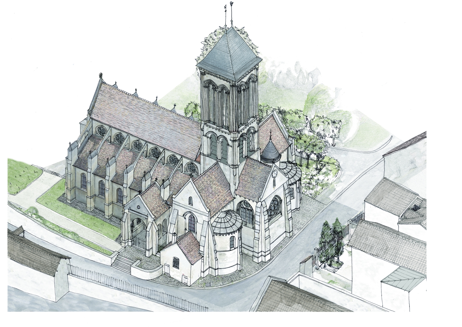 Eglise de Champagne-sur-Oise (Val-d'Oise)